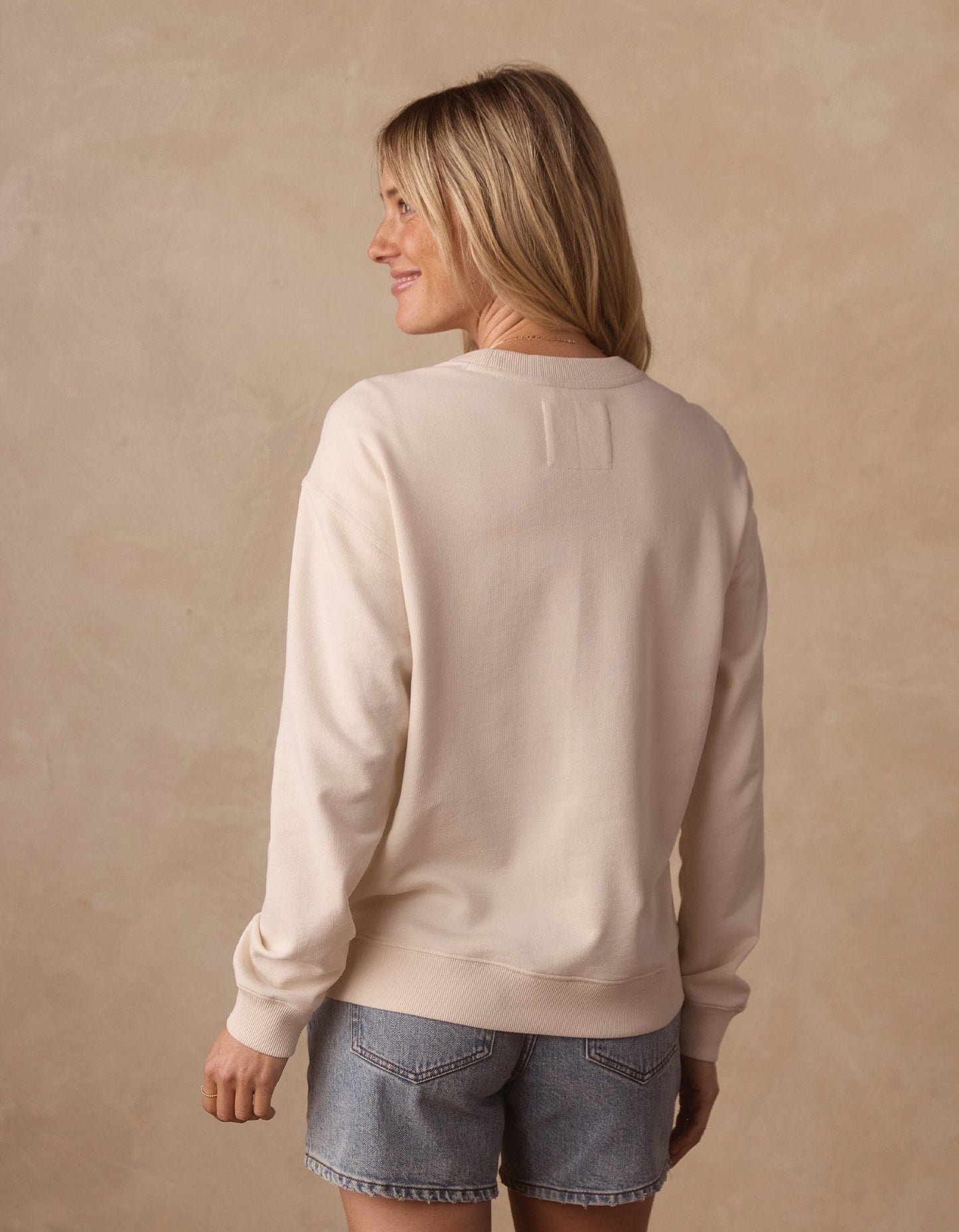 Cole Terry Classic Crewneck in Birch