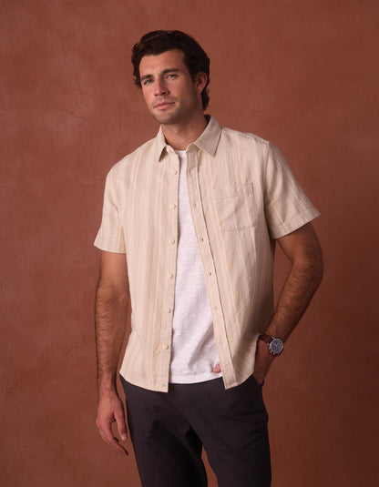 Freshwater Short Sleeve Button Up Shirt