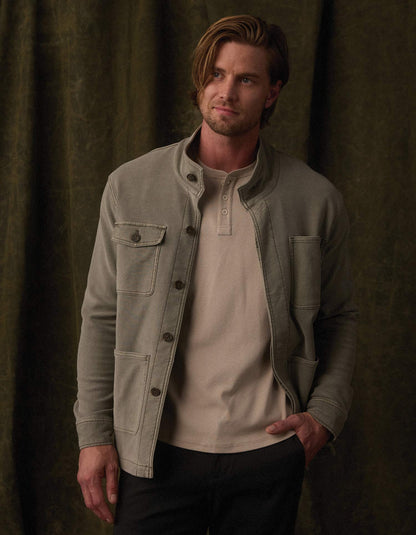 Comfort Terry Chore Coat