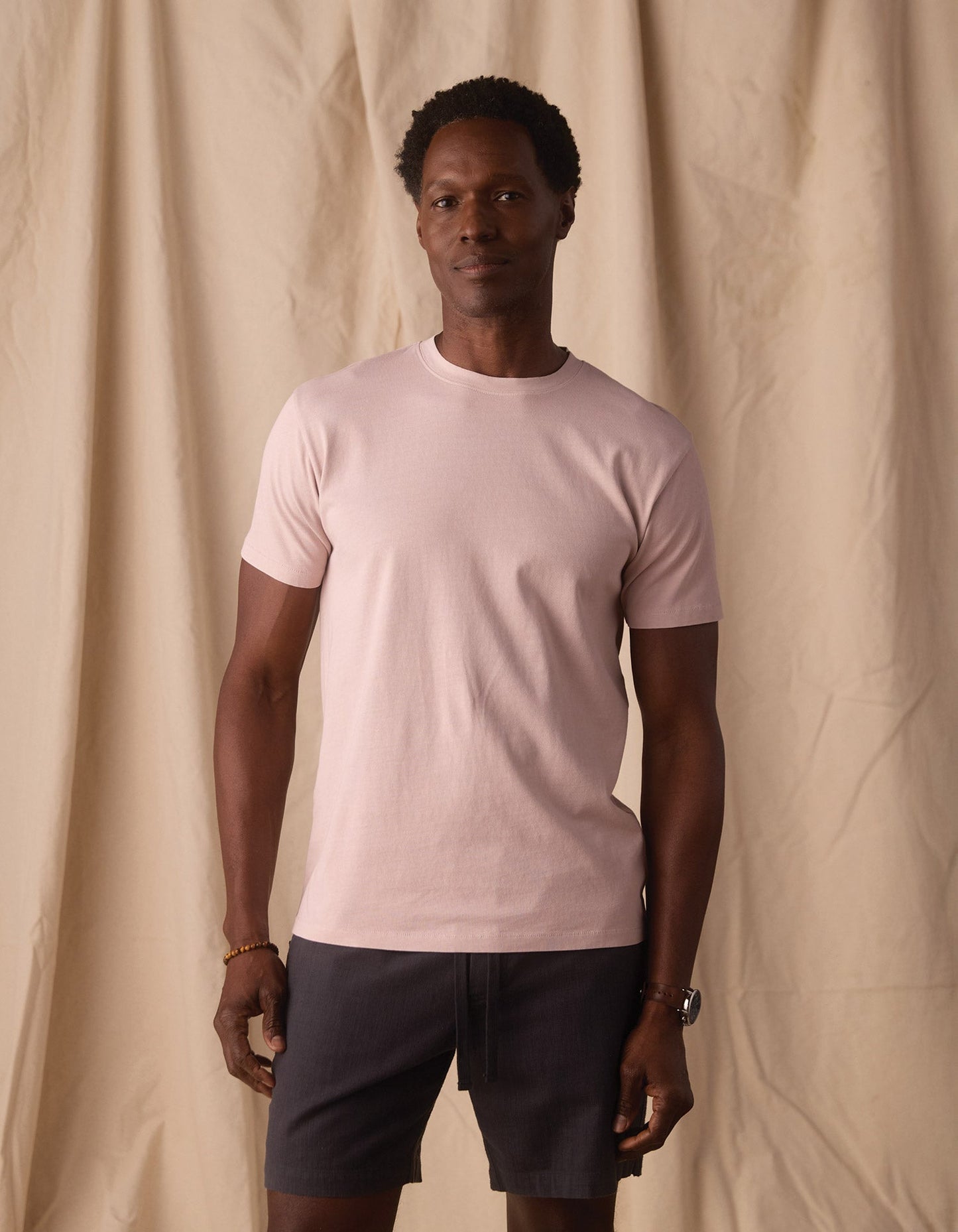 Normal Jersey Classic Tee in Lilac