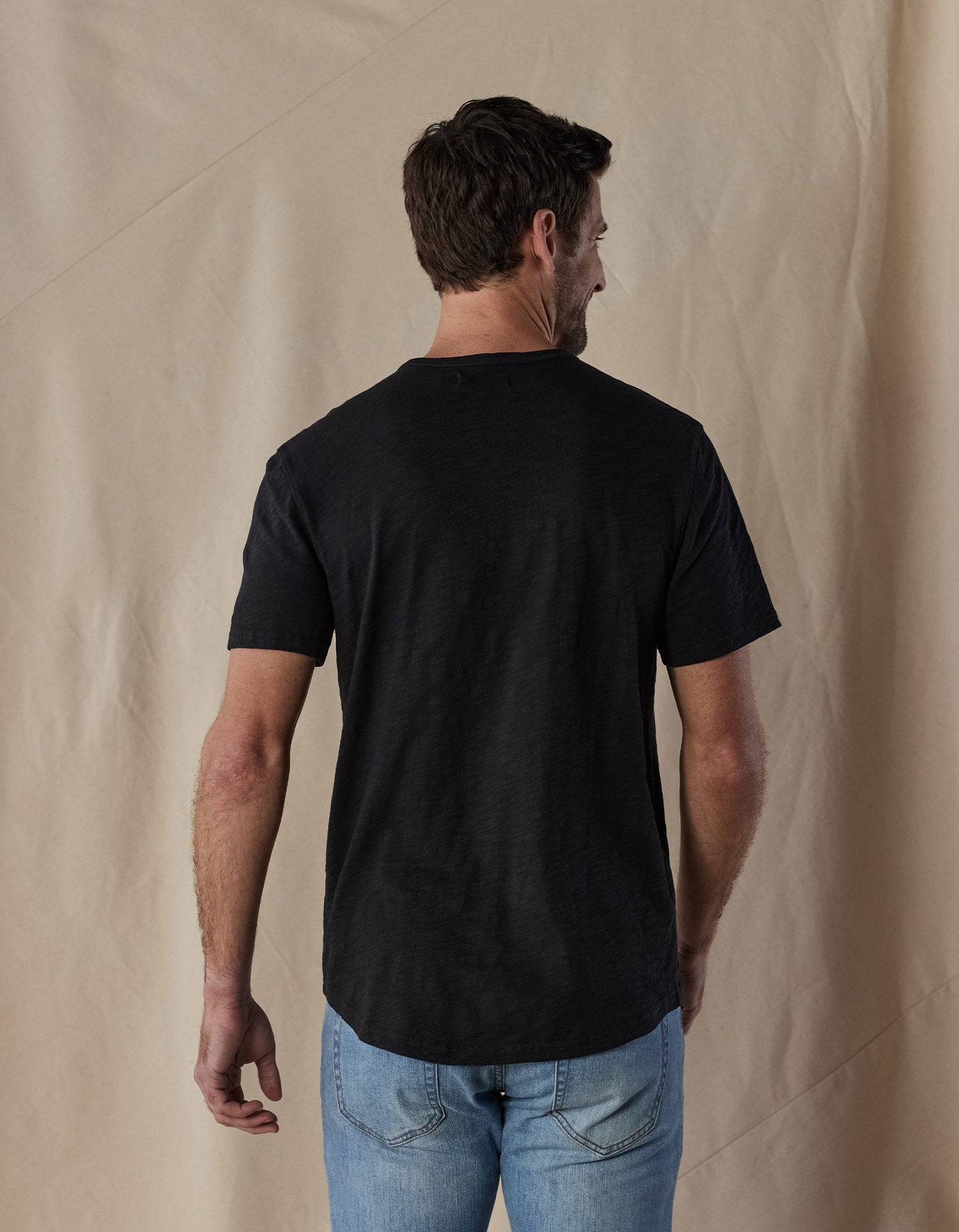 Vintage Slub Perfect Tee in Black
