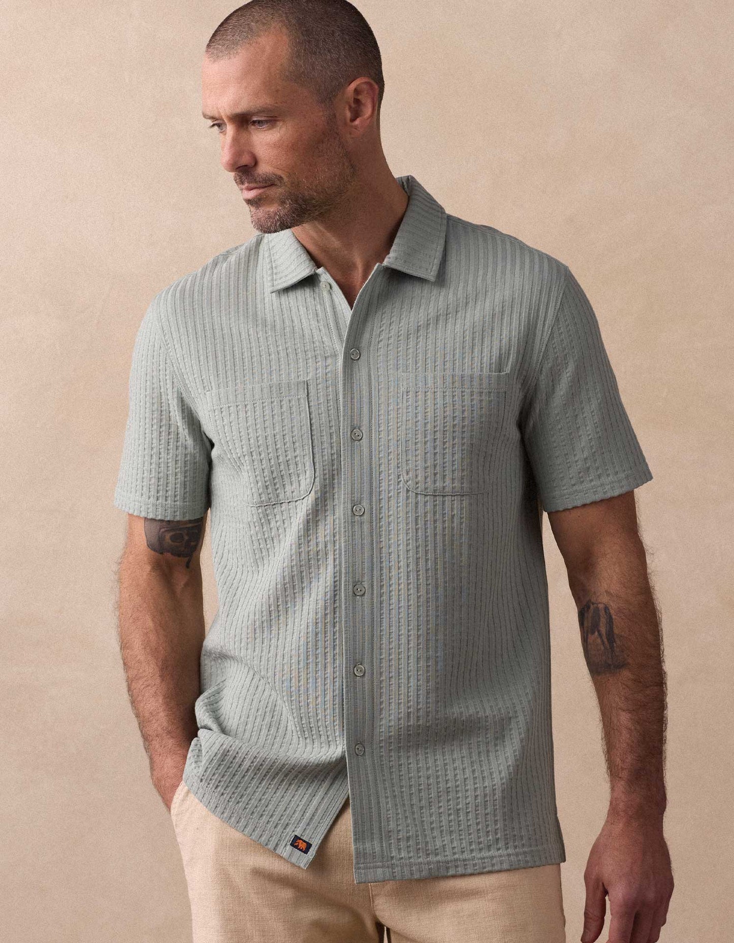 Knit Getaway Button Up 2