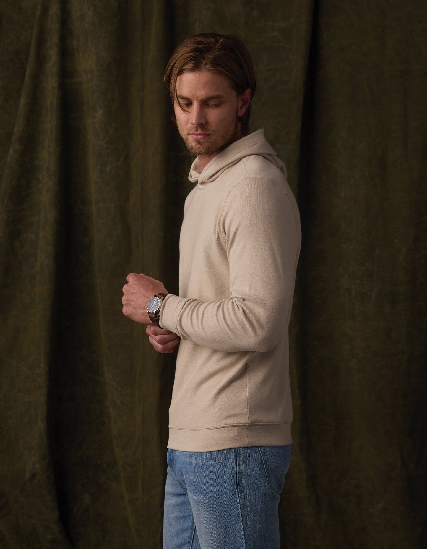 Puremeso Essential Hoodie in Pumice