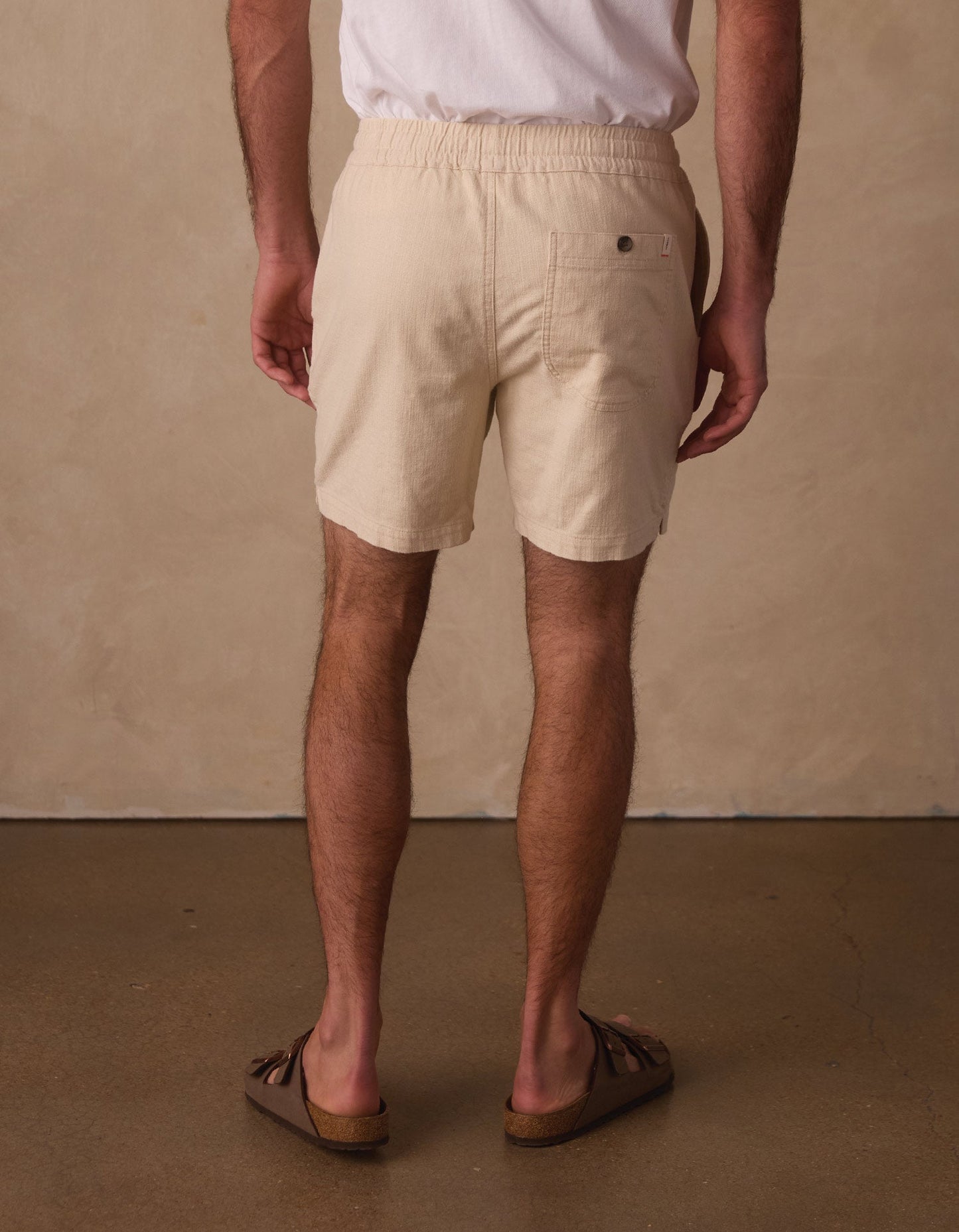 Texstretch Summer Short in Light Khaki