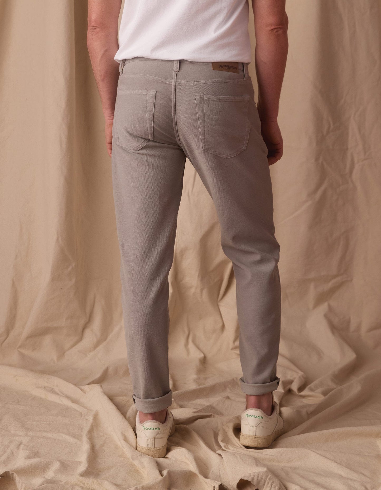 Comfort Terry Pant in Greystone