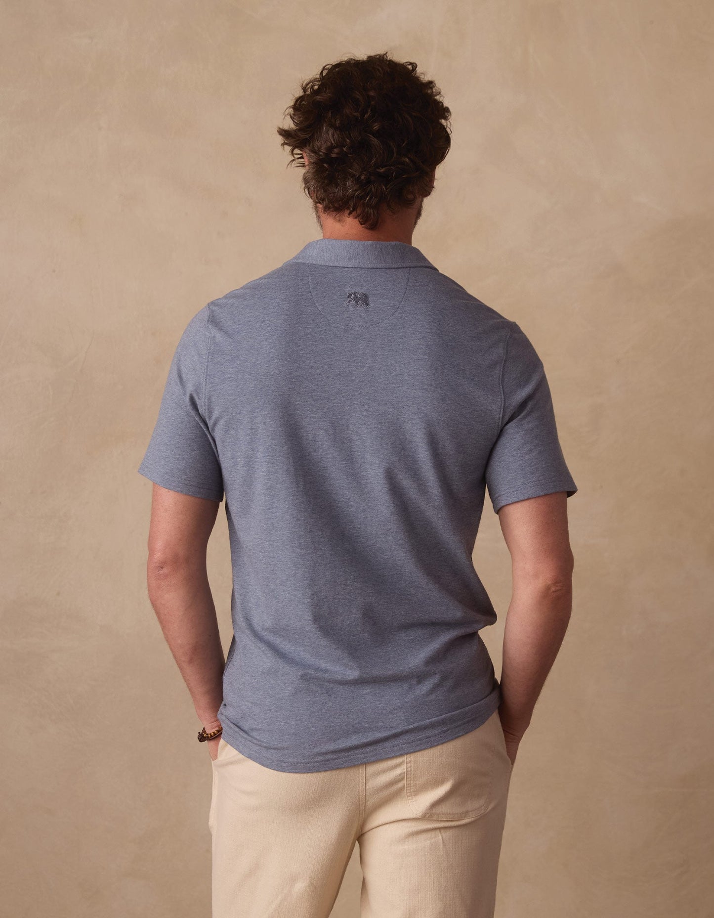 Active Puremeso Weekend Button Down in Lake Blue