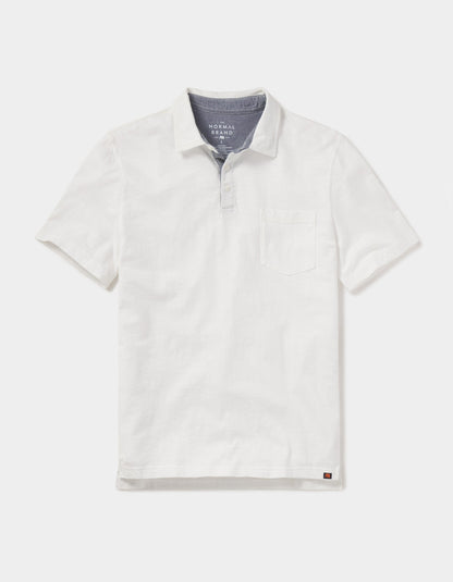 Vintage Slub Pocket Polo