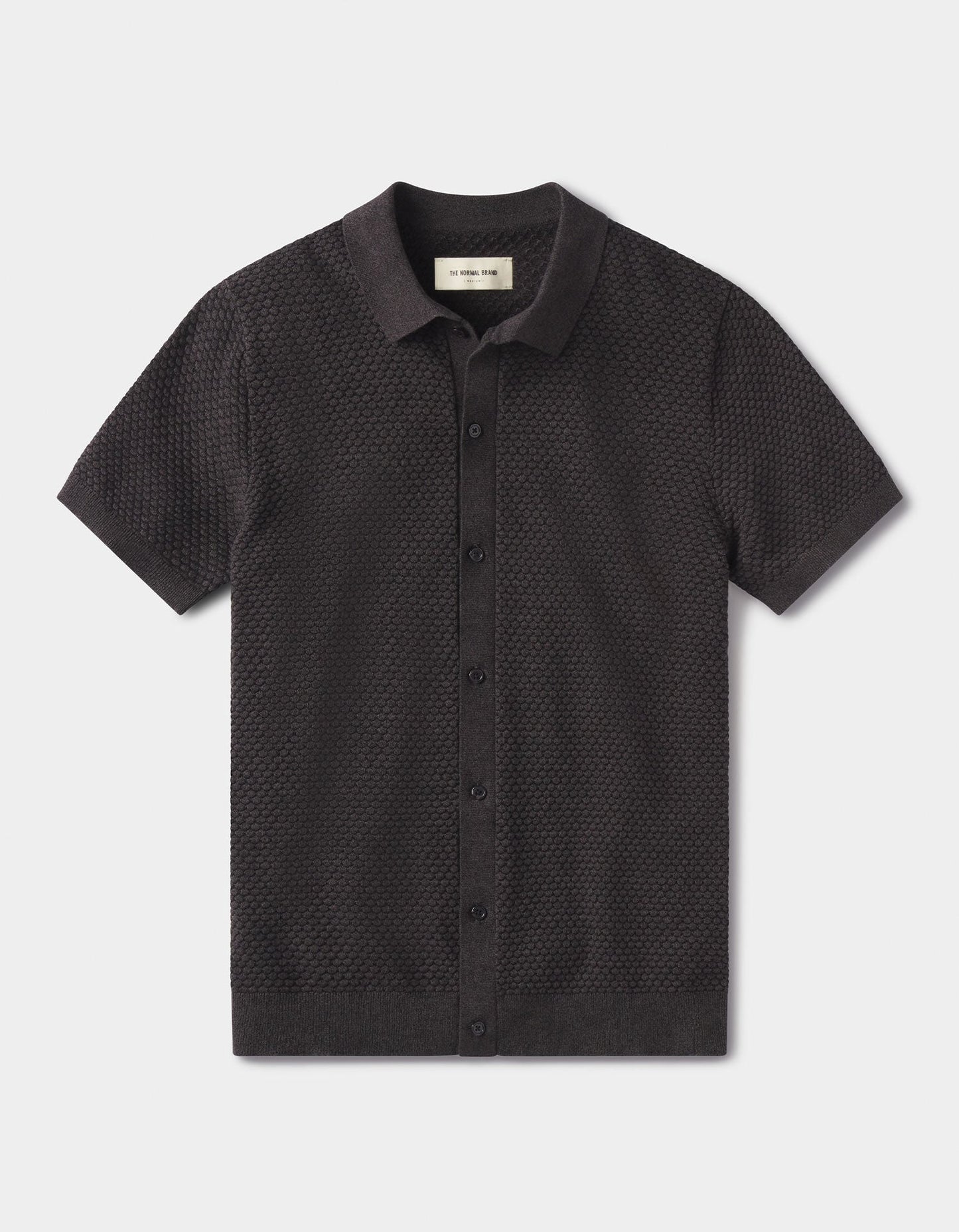 Robles Knit Jacquard Button Up