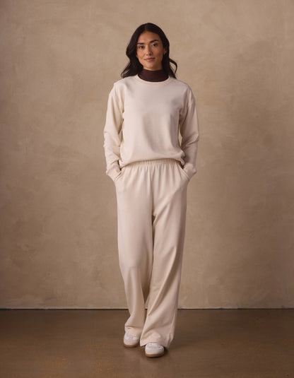 Cole Terry Classic Crewneck in Birch
