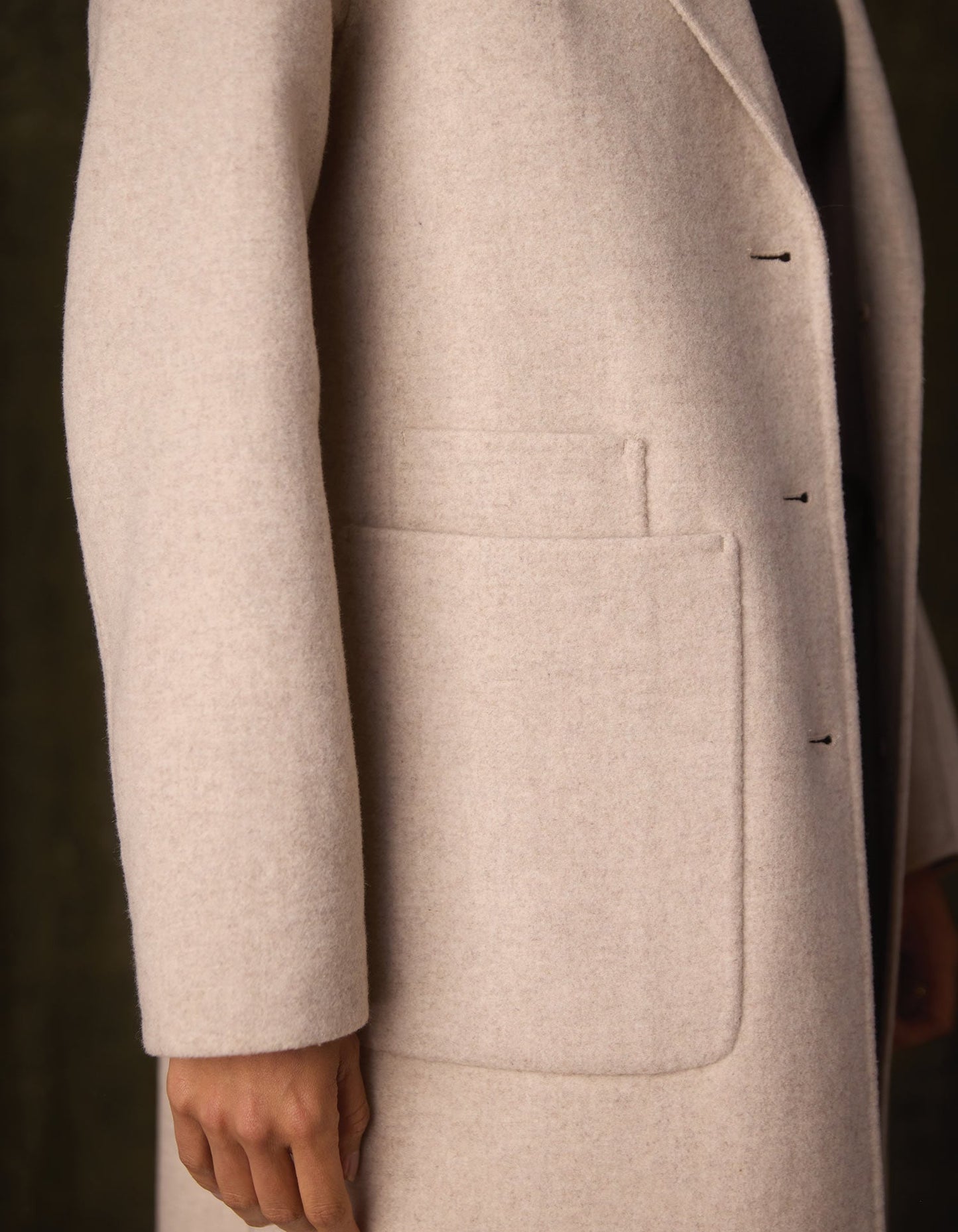 Duster Coat in Oat