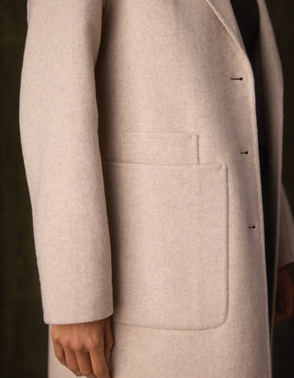 Duster Coat in Oat