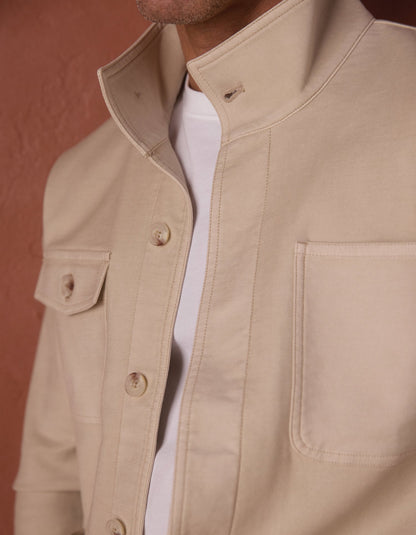 Comfort Terry Chore Coat in Birch
