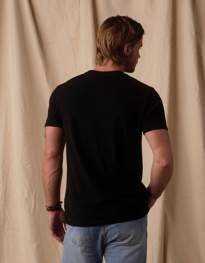 Normal Jersey Classic Tee in Black