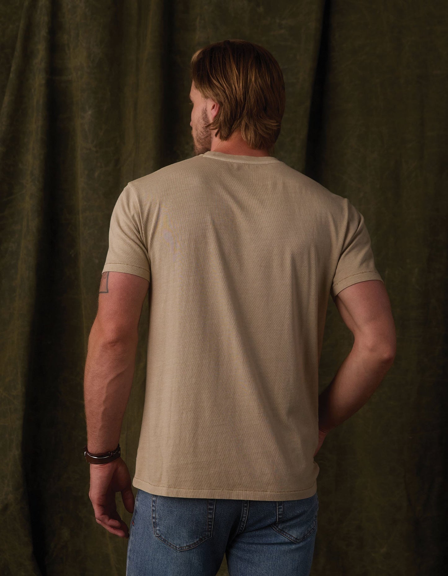 Normal Jersey Classic Tee in Jute
