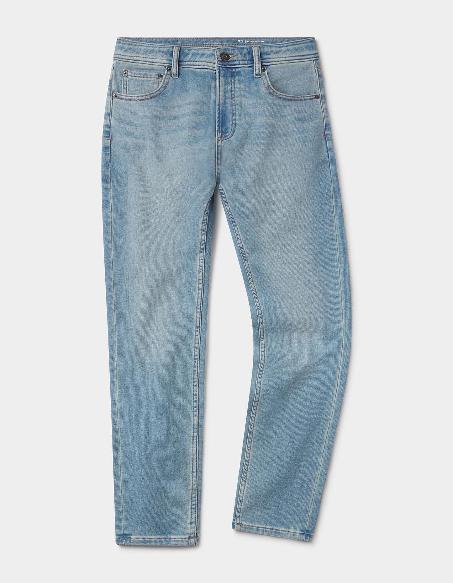 Comfort Terry Jean in Medium Wash