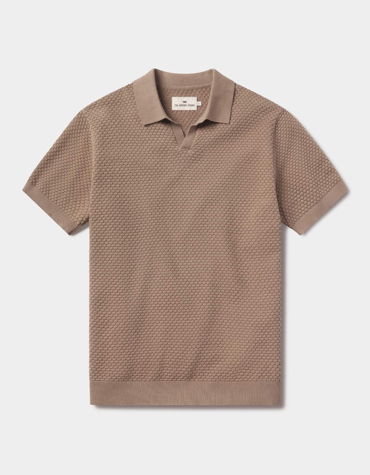 Robles Knit Jacquard Polo