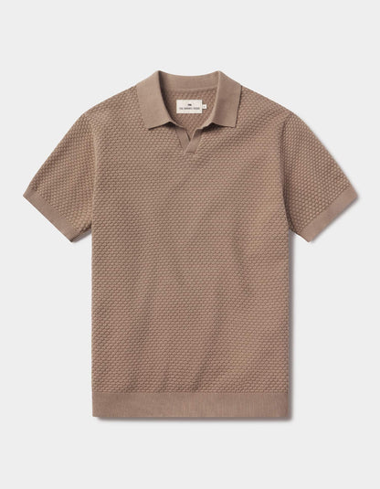 Robles Knit Jacquard Polo