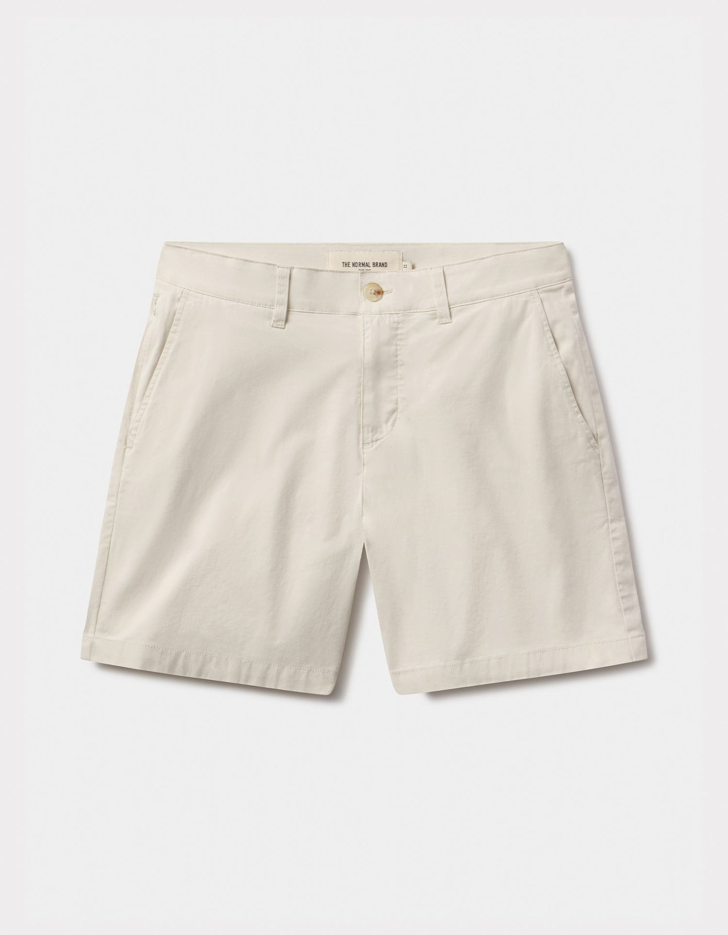 Stretch Chino Short in Stone