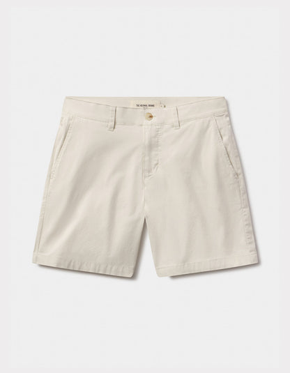 Stretch Chino Short in Stone