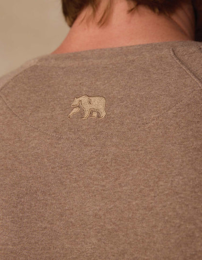 Puremeso Everyday Henley in Taupe