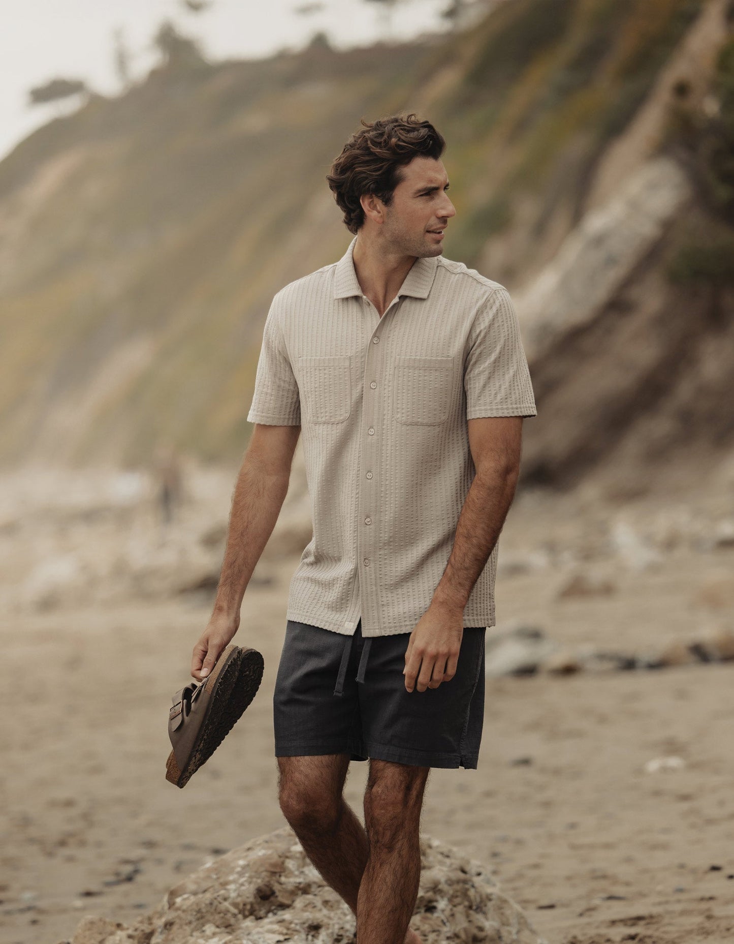 Knit Getaway Button Up 2