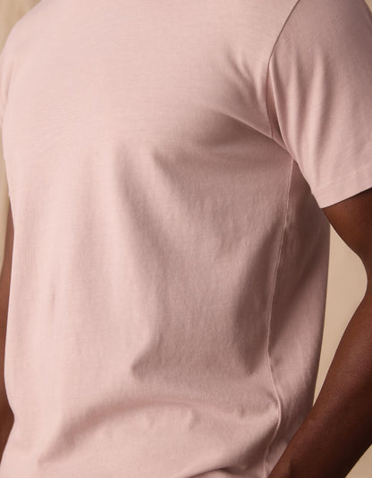 Normal Jersey Classic Tee in Lilac