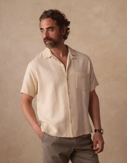 Freshwater Resort Shirt in Motivo Chalk
