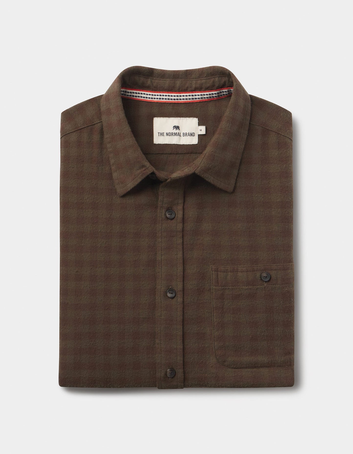 Hudson Double Brushed Flannel in Cocoa Plaid