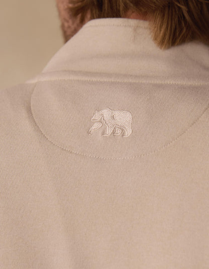 Puremeso Weekend Quarter Zip in Pumice