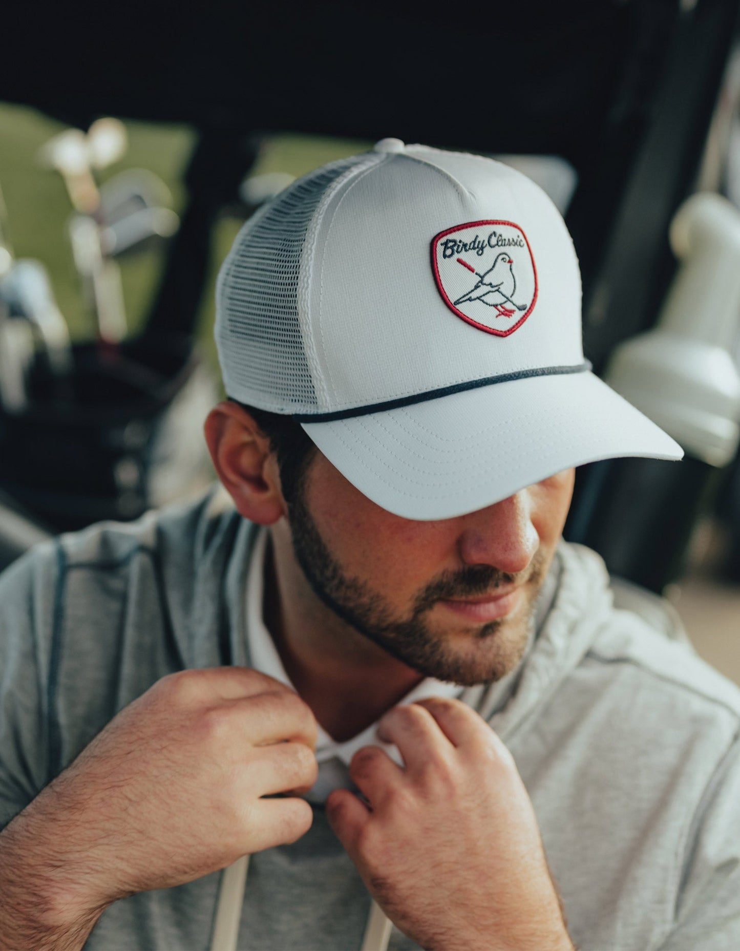 Birdie Classic Cap in White