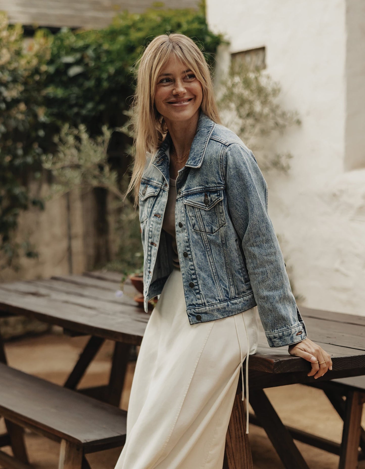Normal Denim Jacket in Medium Greyson Wash