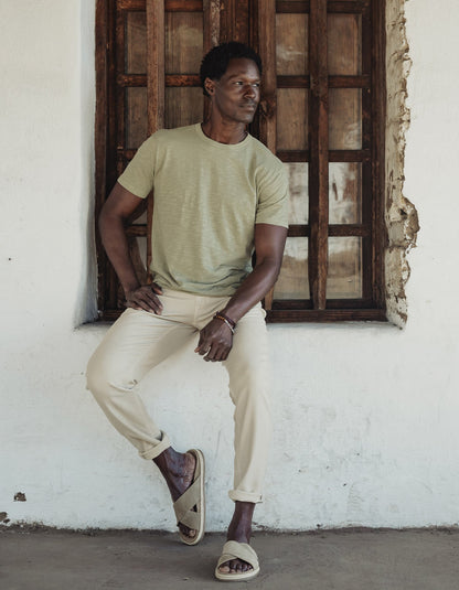 Vintage Slub Perfect Tee in Sage