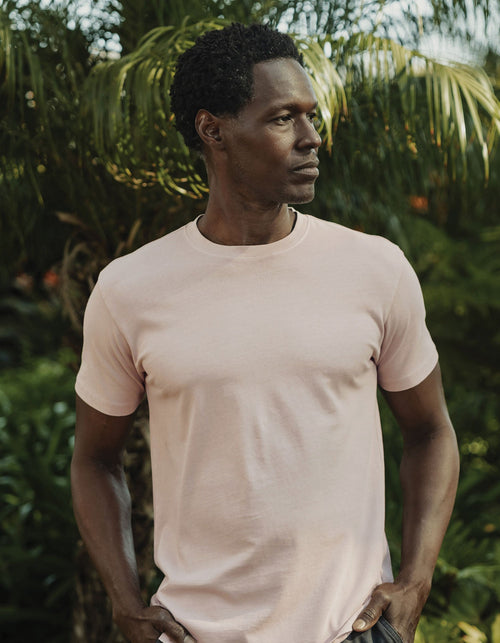 Normal Jersey Classic Tee in Lilac
