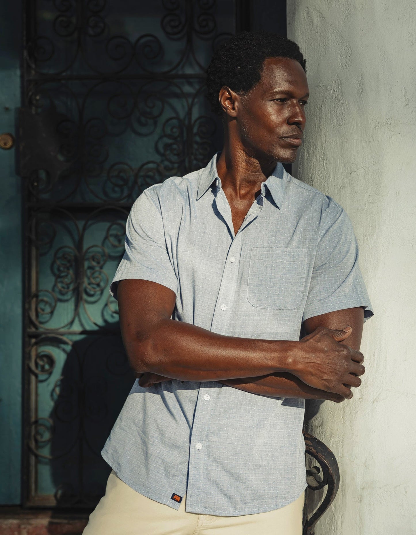 Freshwater Short Sleeve Button Up Shirt