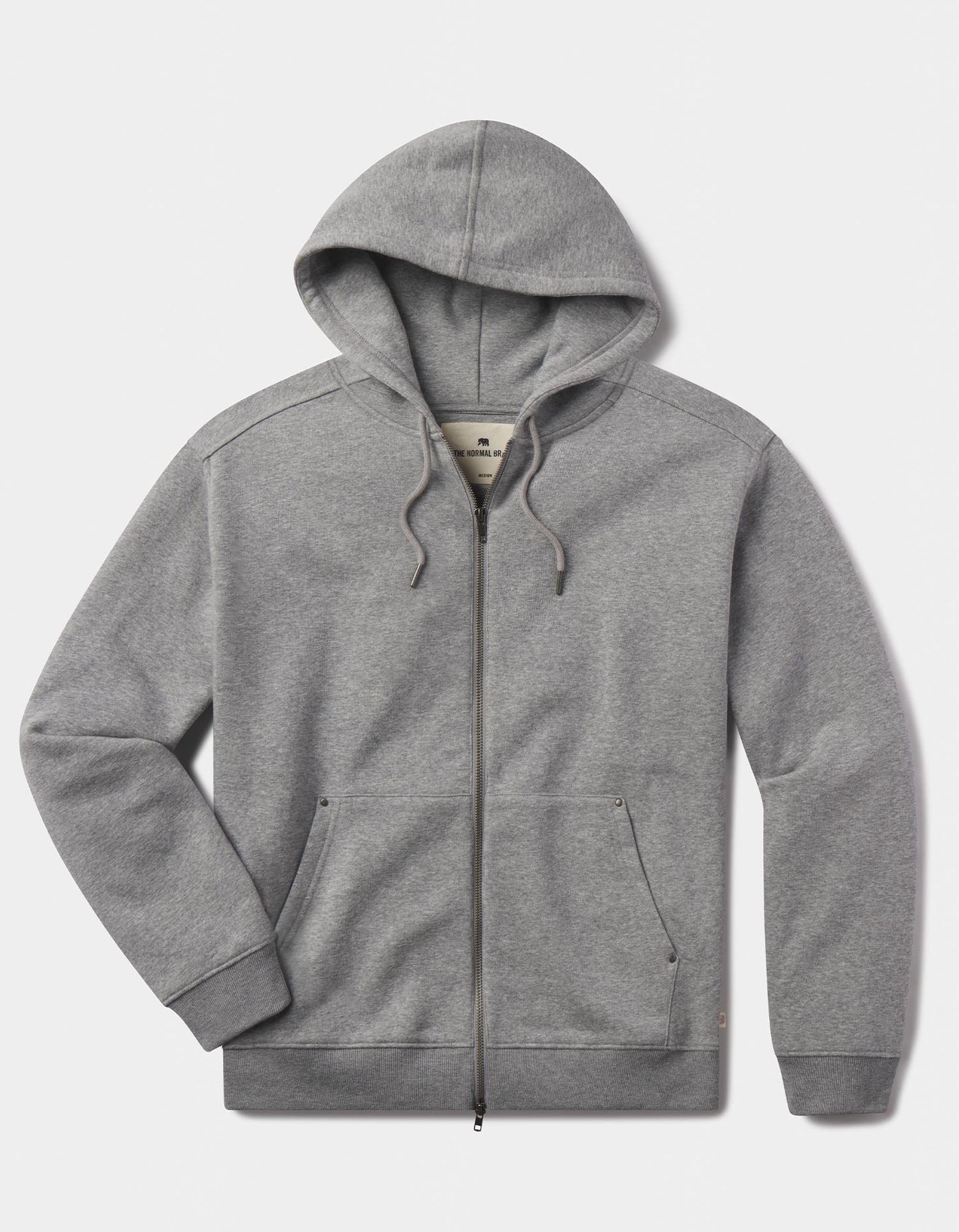 Normal Fleece Full Zip Hoodie