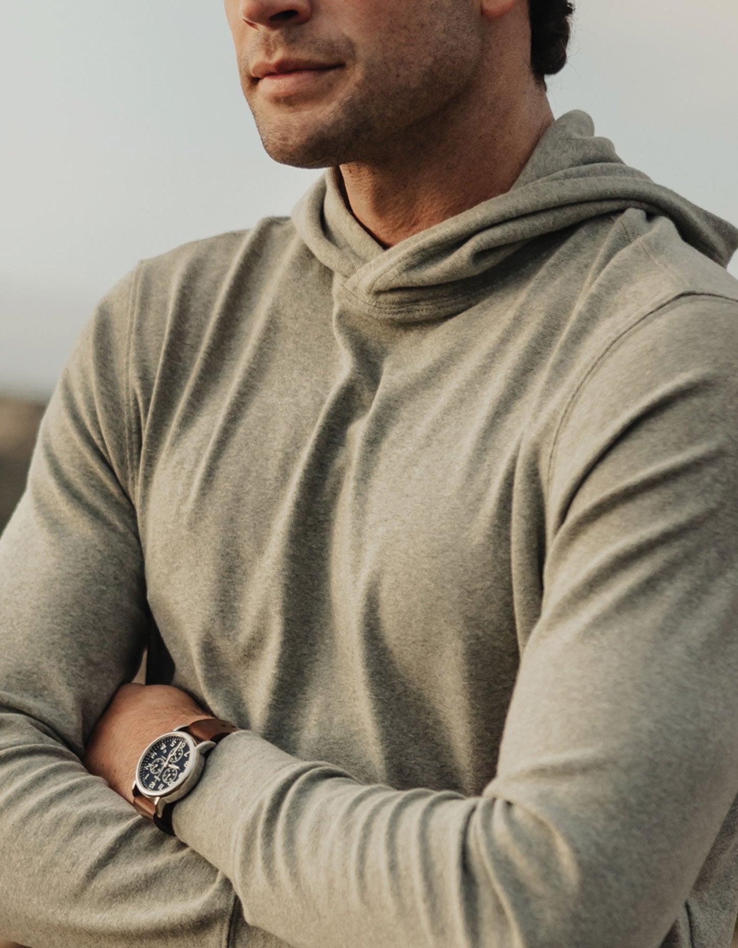 Puremeso Essential Hoodie in Sea Glass