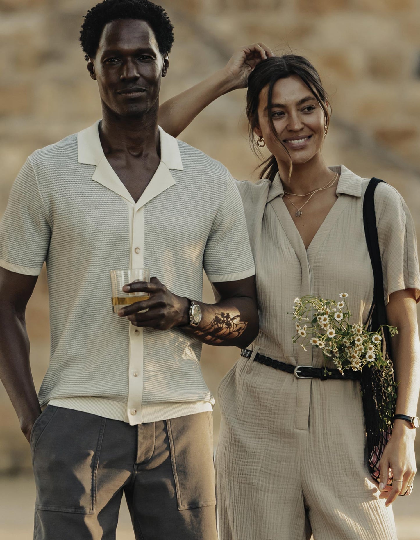 Kalo Jumpsuit in Pumice