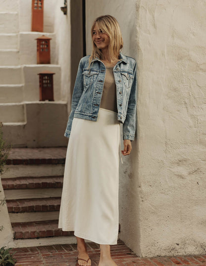 Normal Denim Jacket in Medium Greyson Wash