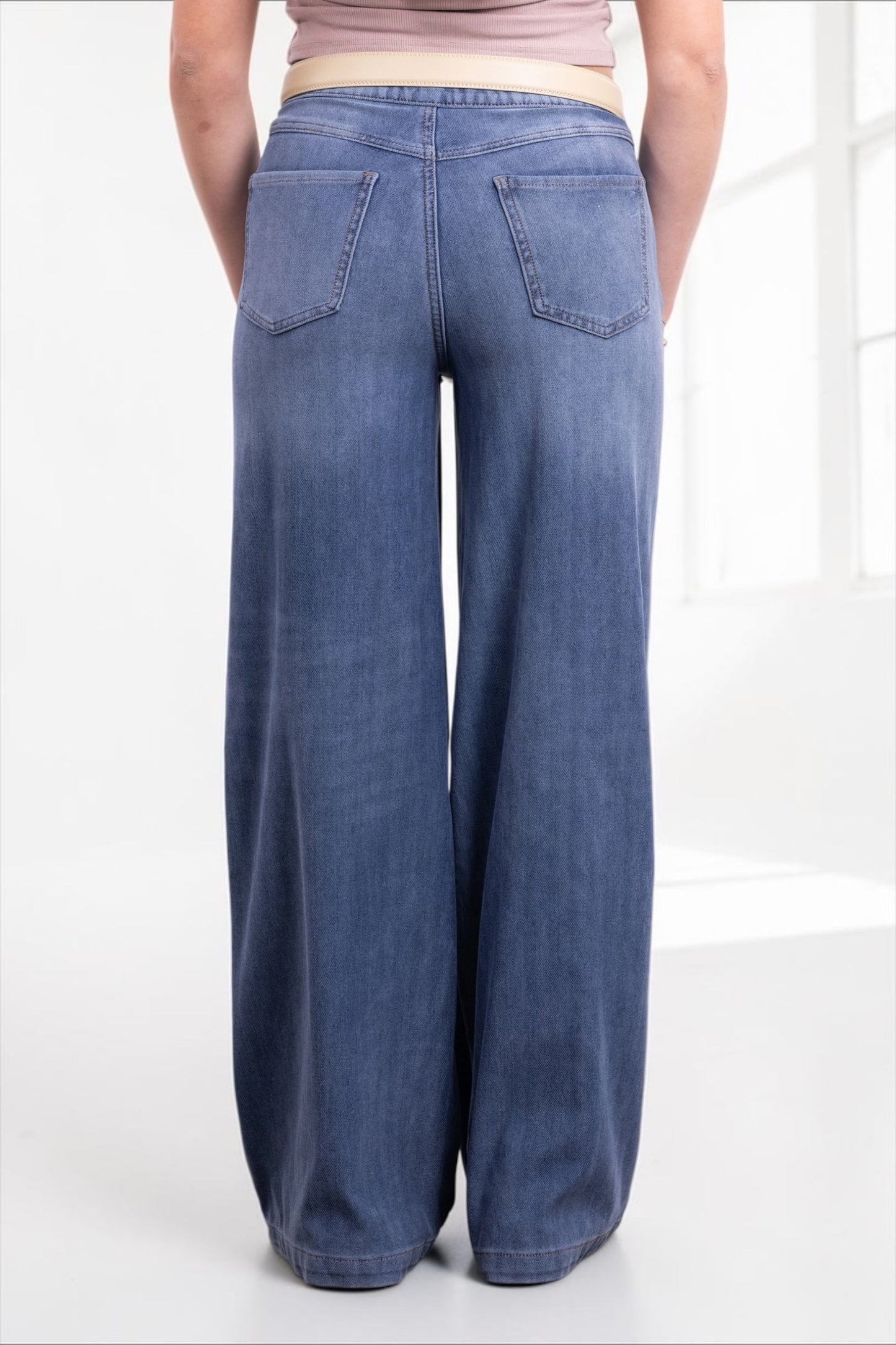 The Rae High-Rise Tummy Control Wide Leg Jeans - Three Inseams
