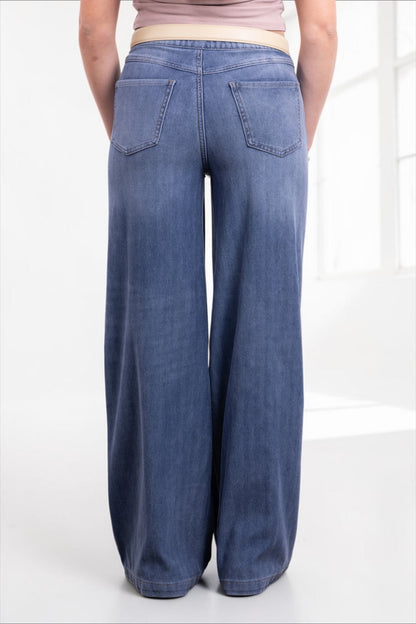 The Rae High-Rise Tummy Control Wide Leg Jeans - Three Inseams