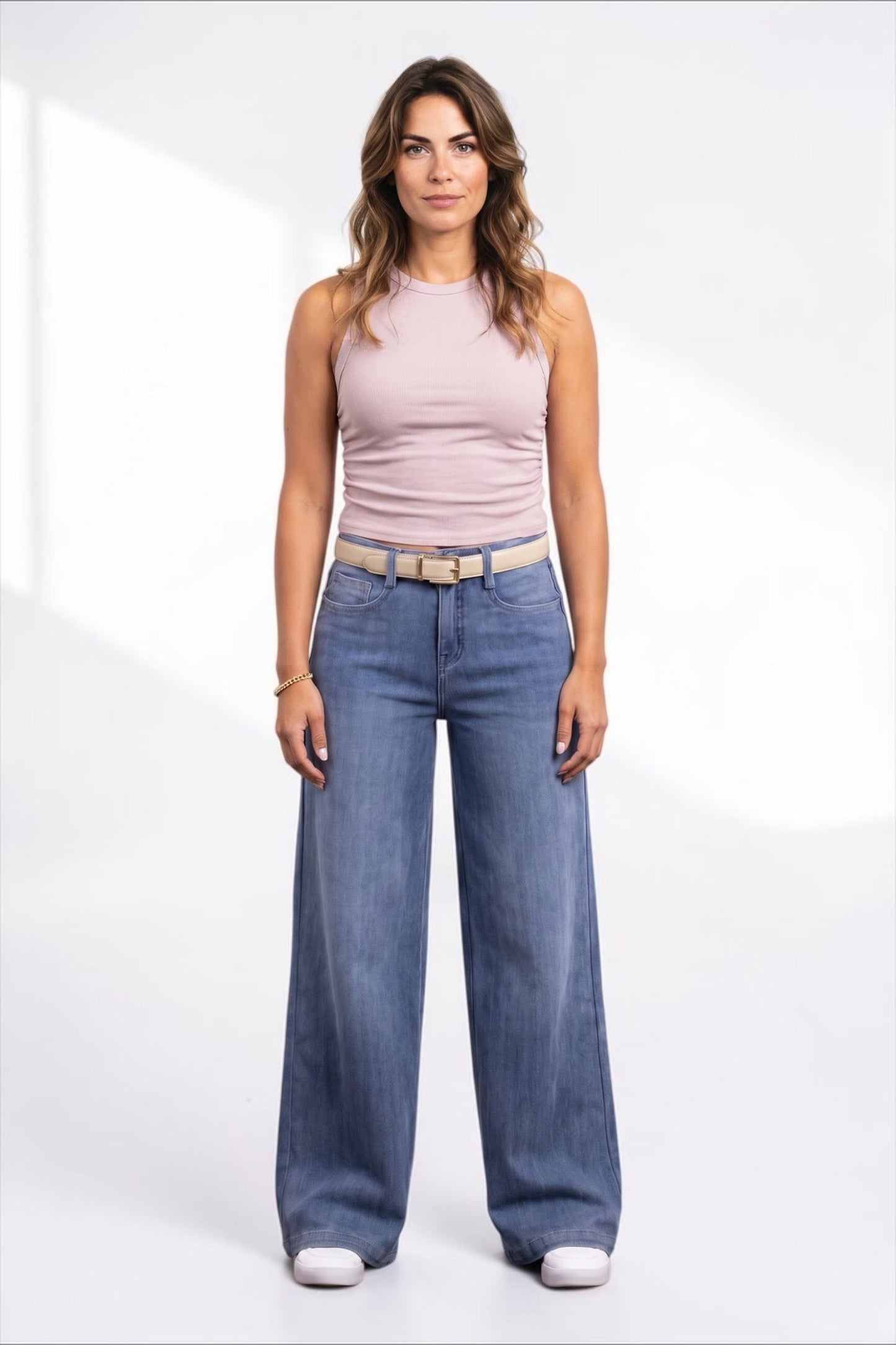 The Rae High-Rise Tummy Control Wide Leg Jeans - Three Inseams
