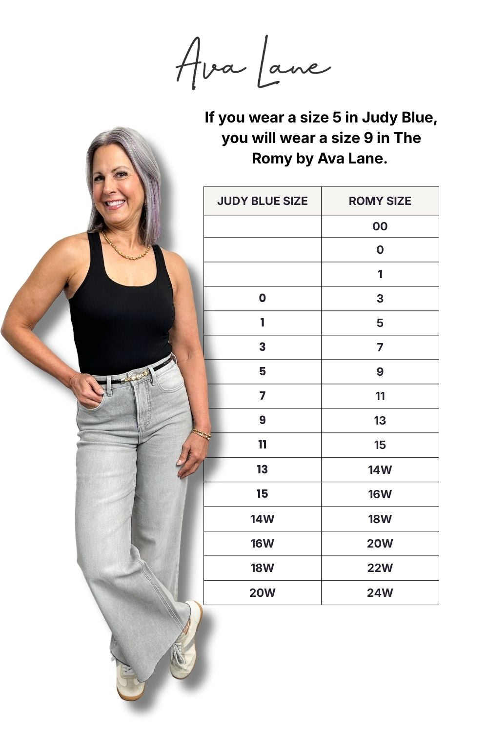 The Romy High-Rise Tummy Control Wide Leg Jeans - Three inseams (Stone Gray)