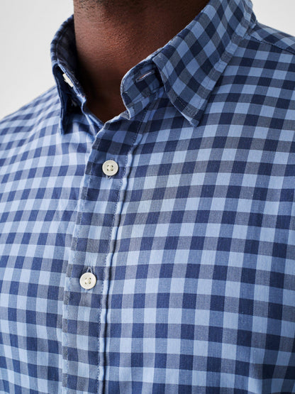 The Movement Shirt - Navy Skies Check
