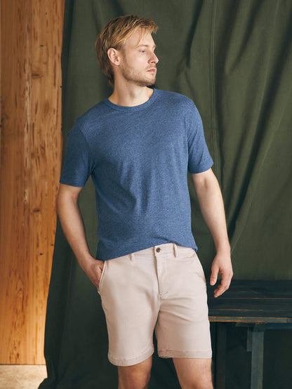 Coastline Chino Short (8") - Spring Quartz