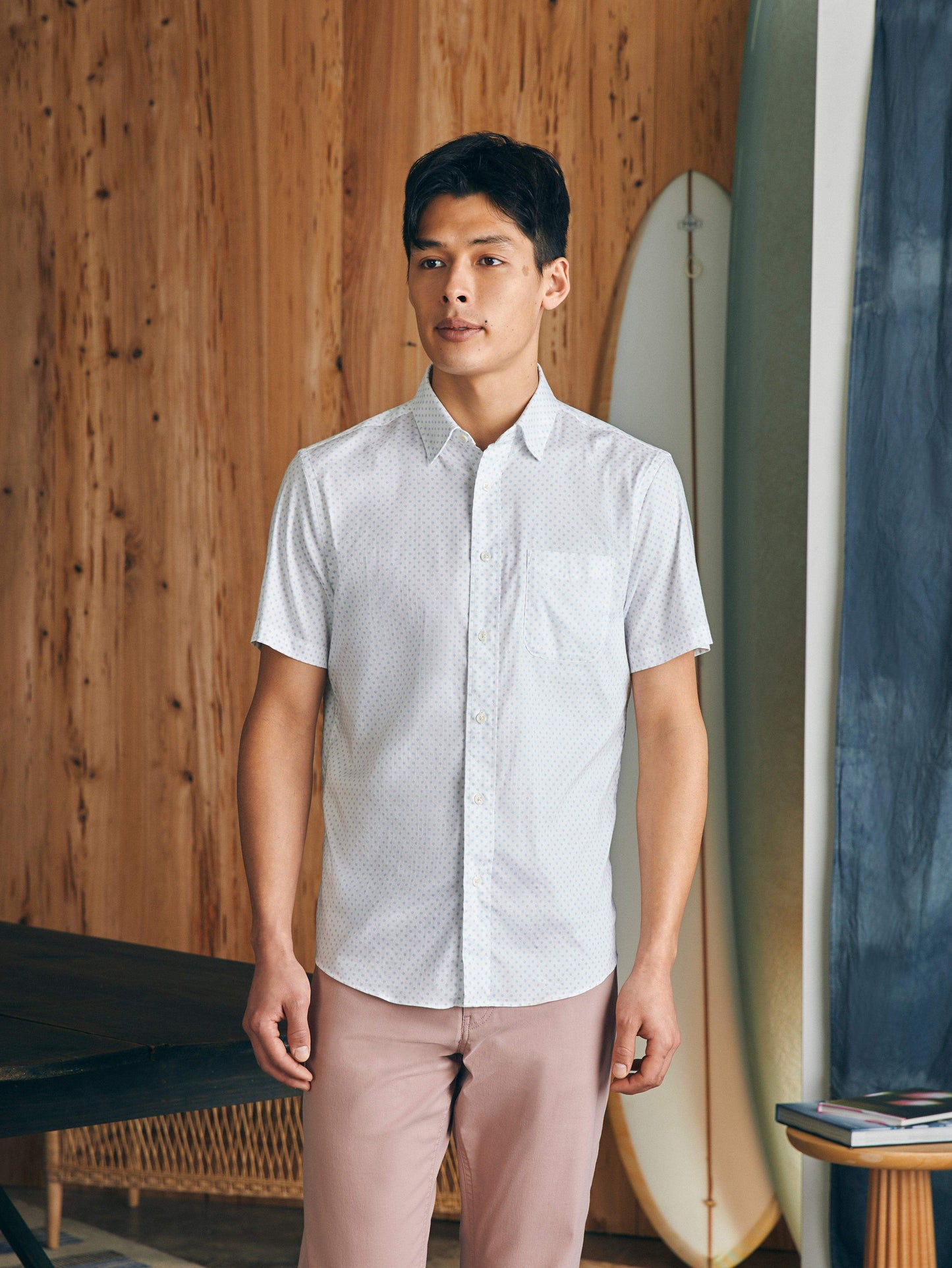 Short-Sleeve Movement Shirt - Mist Sunburst