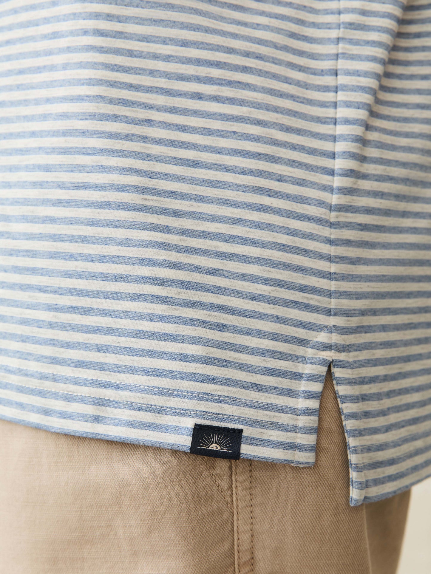 Short-Sleeve Movement™ Polo - Long Valley Stripe
