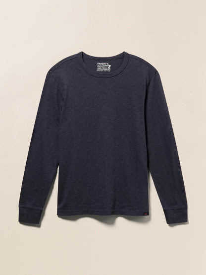 Long-Sleeve Sunwashed Tee - Dune Navy