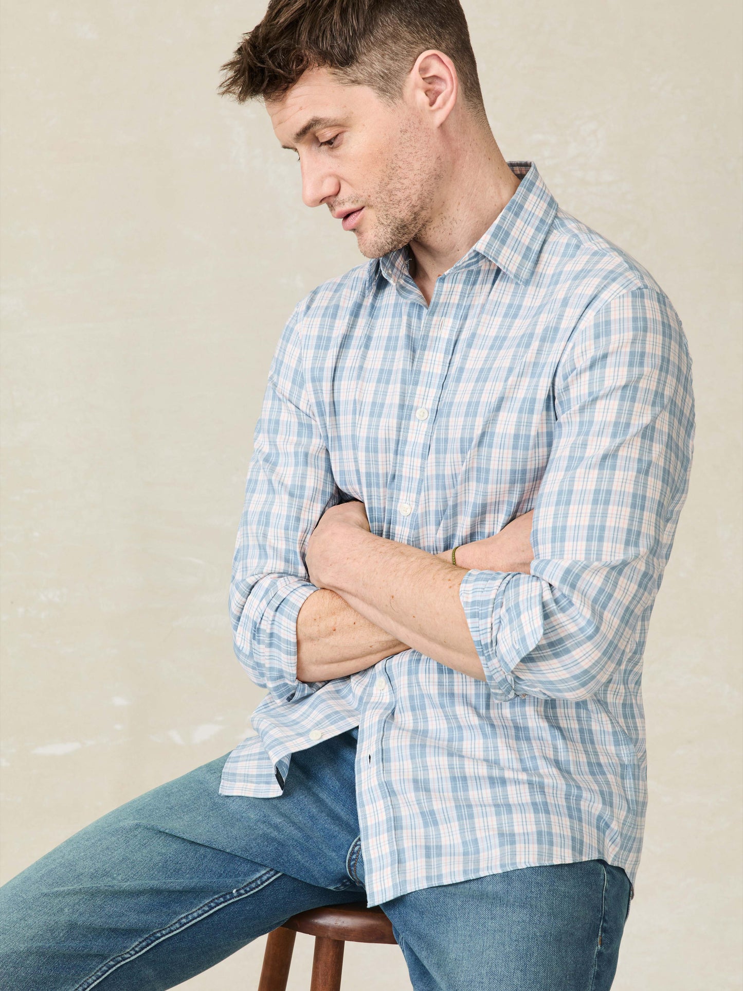 The Movement™ Shirt - Cloud Lake Plaid