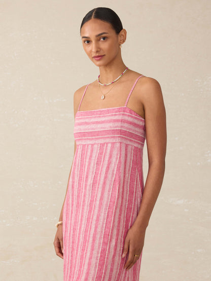 Sienna Sun Dress - Granita Stripe