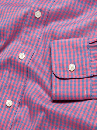 The Movement™ Shirt - Blue Rose Gingham